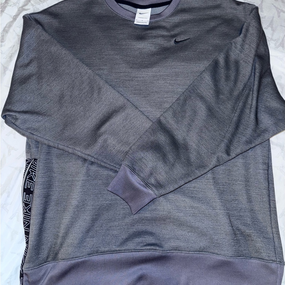 Nike Women's Gray Crewneck Sweater